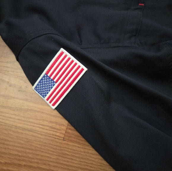 Ariat FR WORK Shirt NWT Cat 2 Osha Navy - Picture 11 of 16